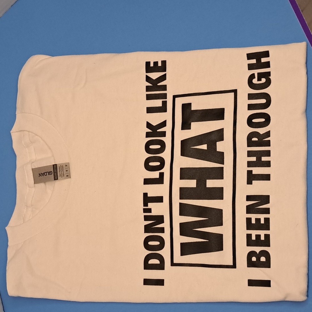 T shirt with quote